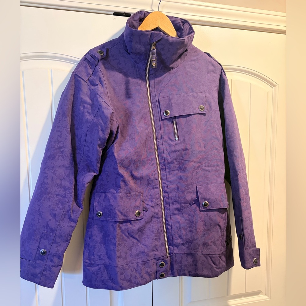 Burton Purple Jacket with Hood